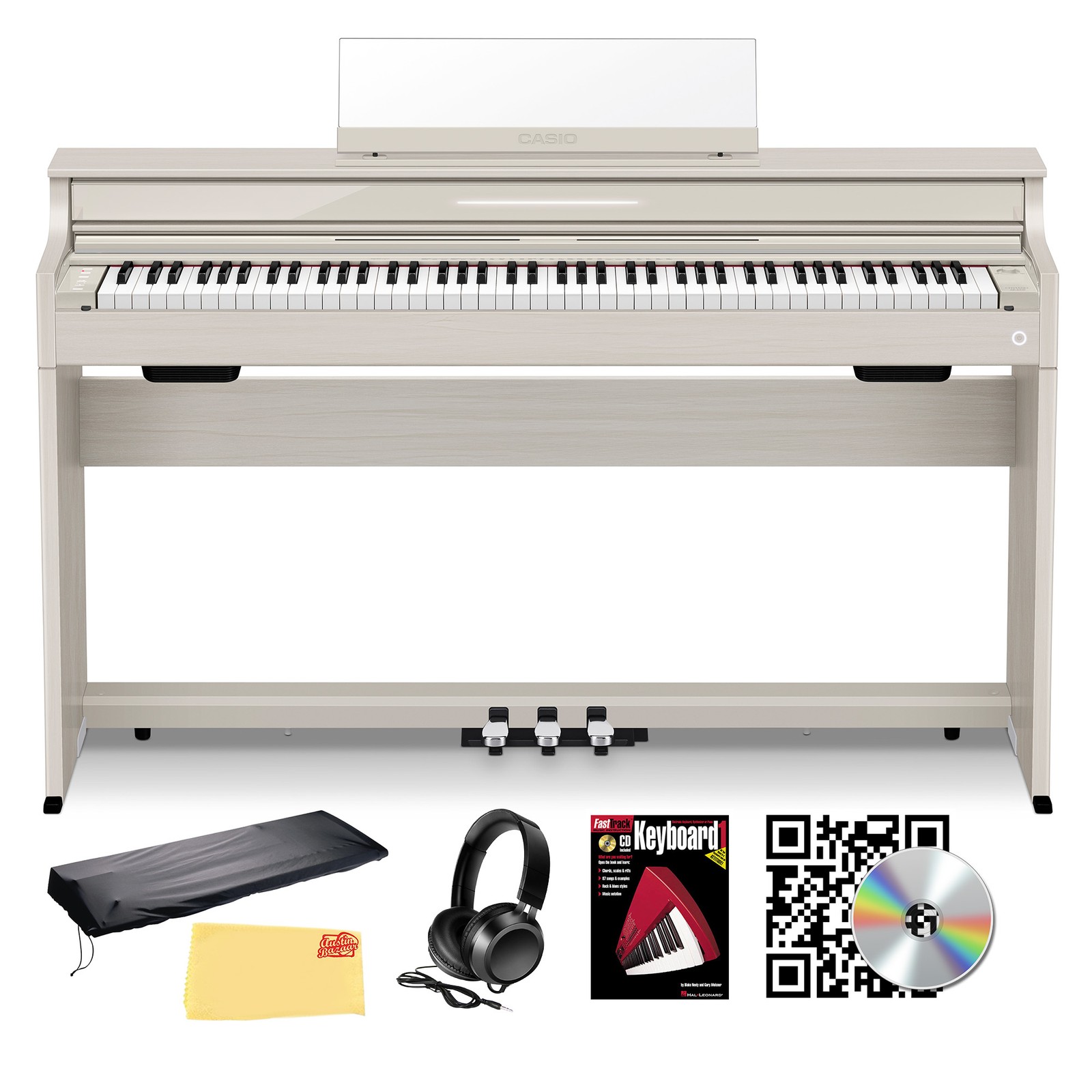 Casio AP-S450 Celviano 88-Key Digital Piano - Gray Beige w/ Cover