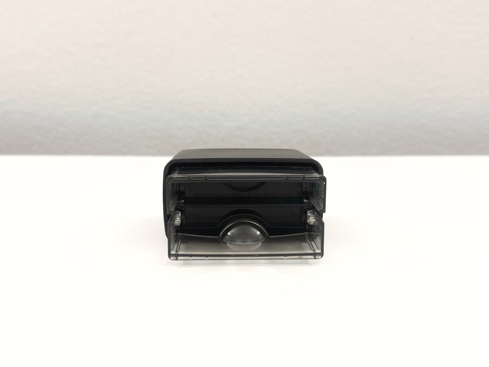 Blank Large Self-Inking Stamp in Black Ink