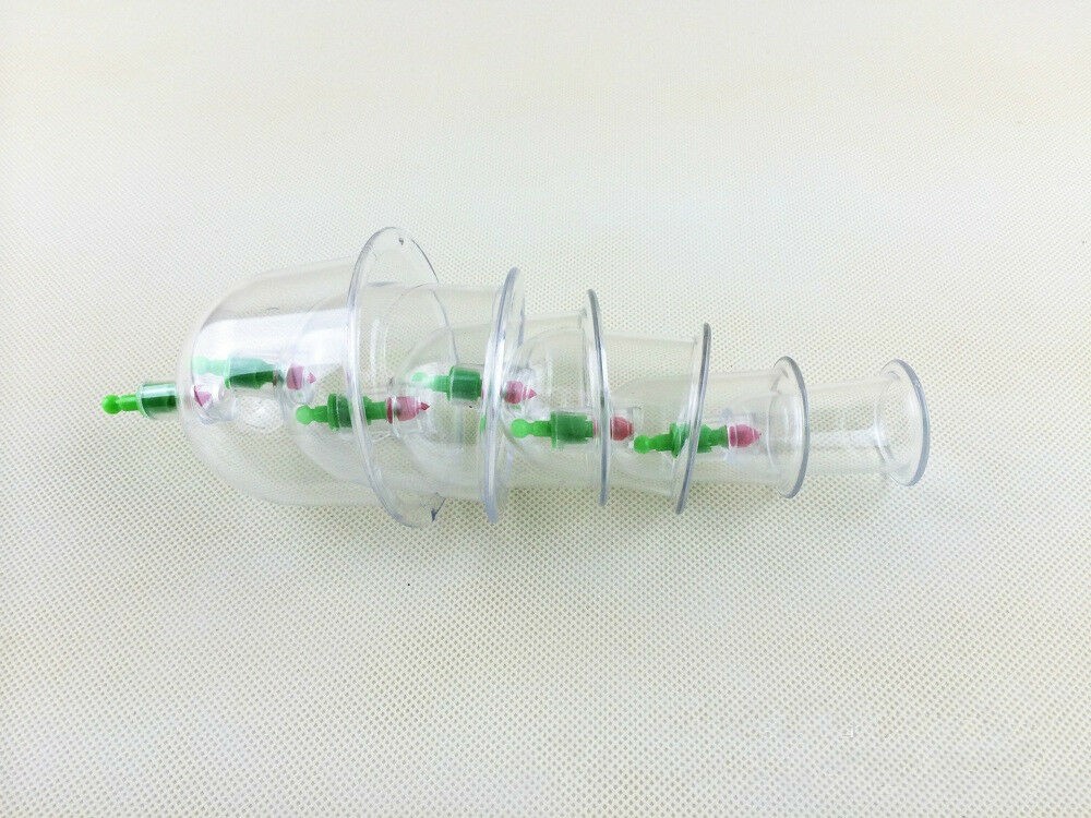 6 in 1 Vacuum Cupping Set Nipple Enlargement Pump Suction Enlarger / 3.0-6.6CM a