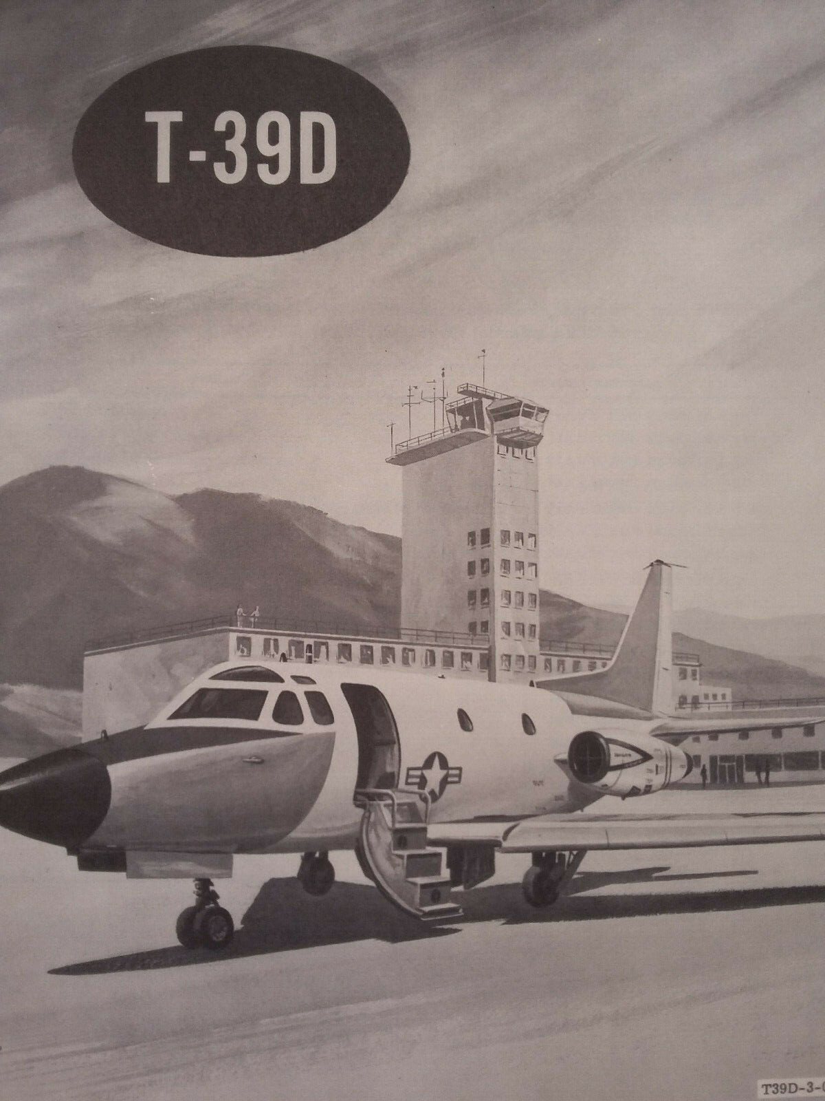 North American Sabreliner T-39D Class C thru F Structural Repair Manual