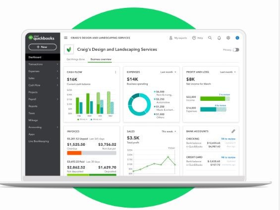 QuickBooks Professional Desktop 2021 Software No Subscription CD