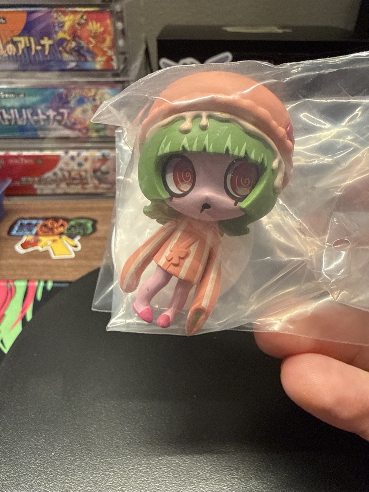 Bandai Japan Virusweets Tea Break Figure Raspberry Macaron - NEW - US Seller