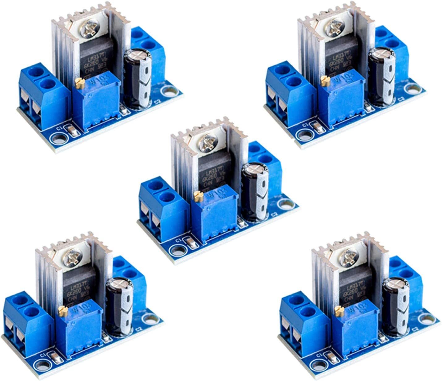 20x LM317 DC-DC Converters Adjustable Linear Regulators Step Down Circuit Board