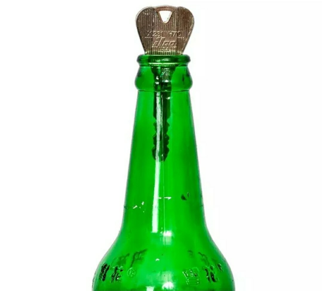 Magic Trick Toy Folding Key Through Bottle Easy Illusions T5