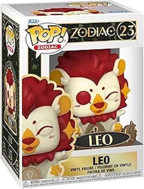 Funko POP! Leo Lion Zodiac Sign Astrology Figure 23 + Protector