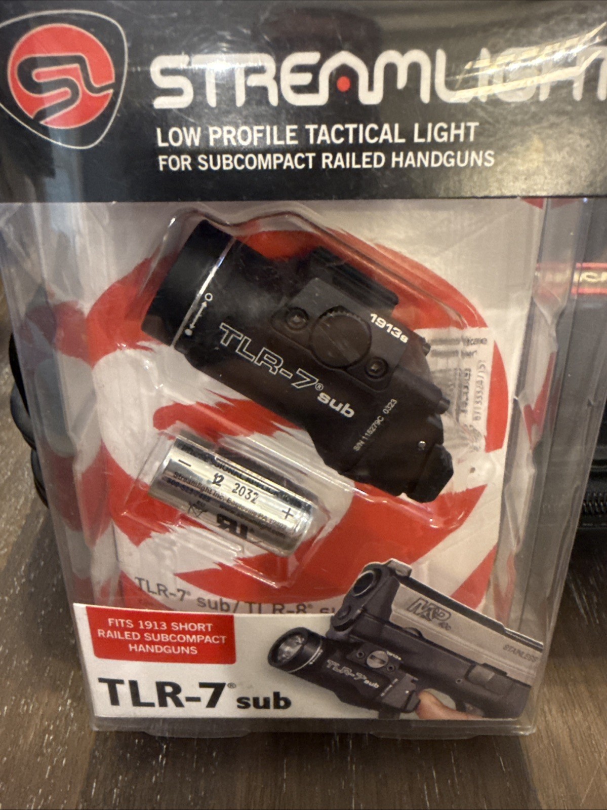 Streamlight 69402 Tlr-7 Sub Tactical Light 500 Lumen Black