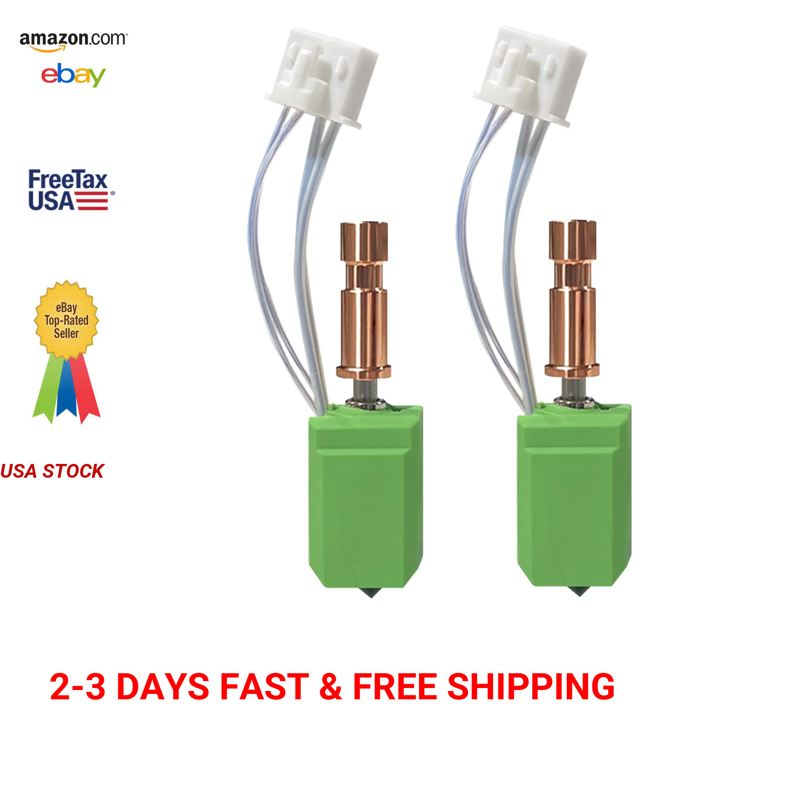 Upgraded 0.4mm Kobra S1 Hotend Ceramic Heating Rod Thermistor Nozzle Kit 2 Pack