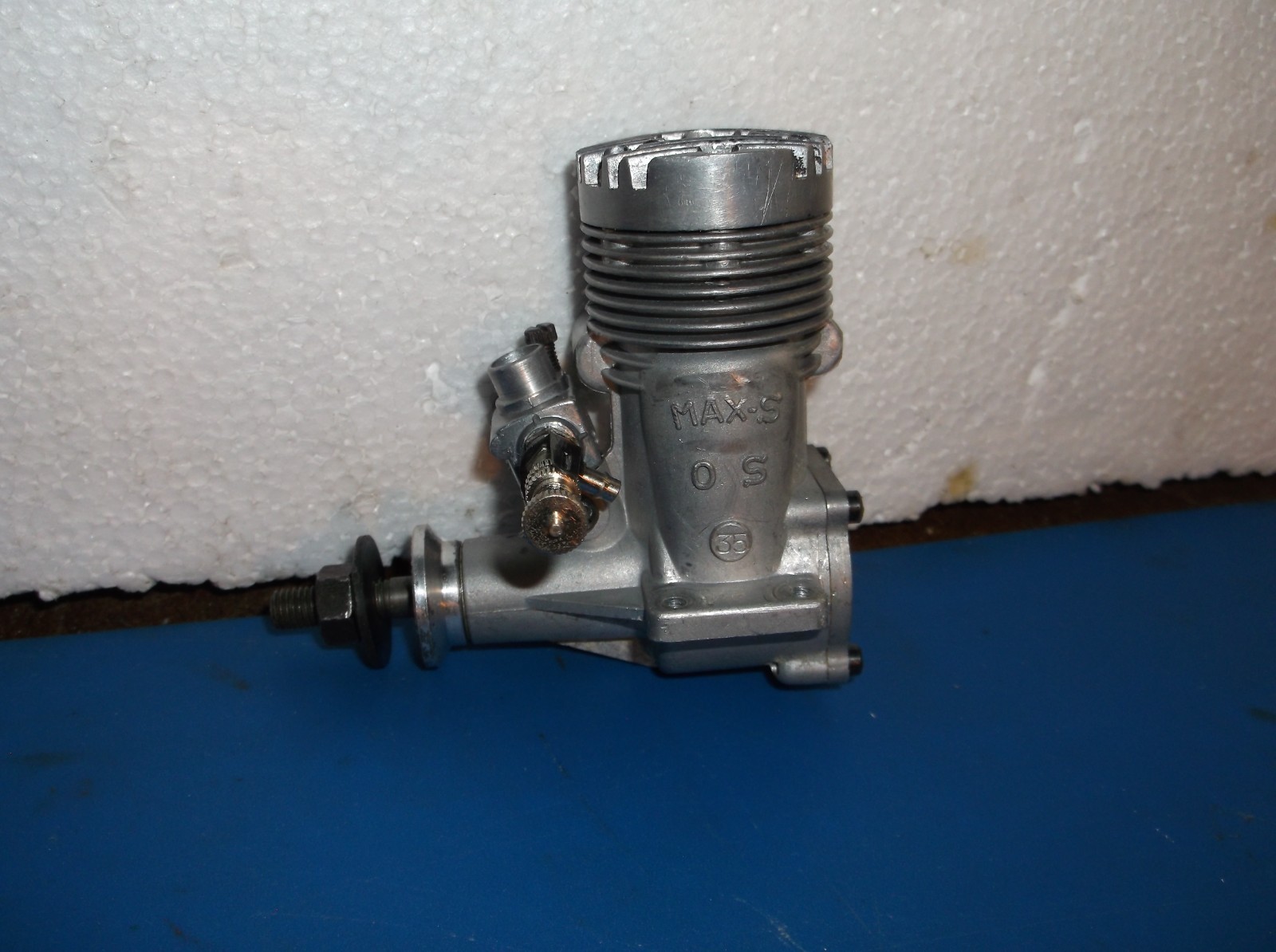 VINTAGE OS MAX S .35 R /C MODEL AIRPLANE ENGINE COMP. GOOD COND.