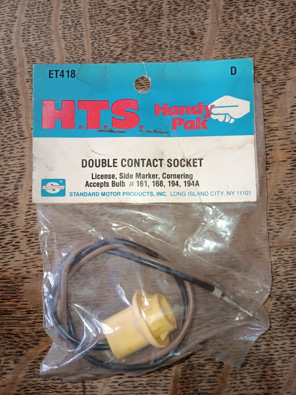 New Standard HTS Handy Pak ET418 Double Contact Socket - Side Marker