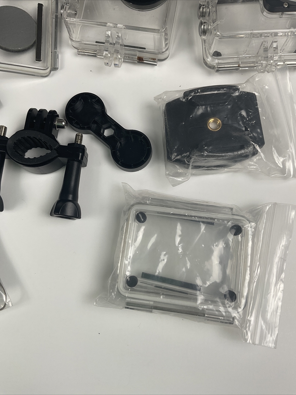 Go Pro Various Accessories Lot With Case