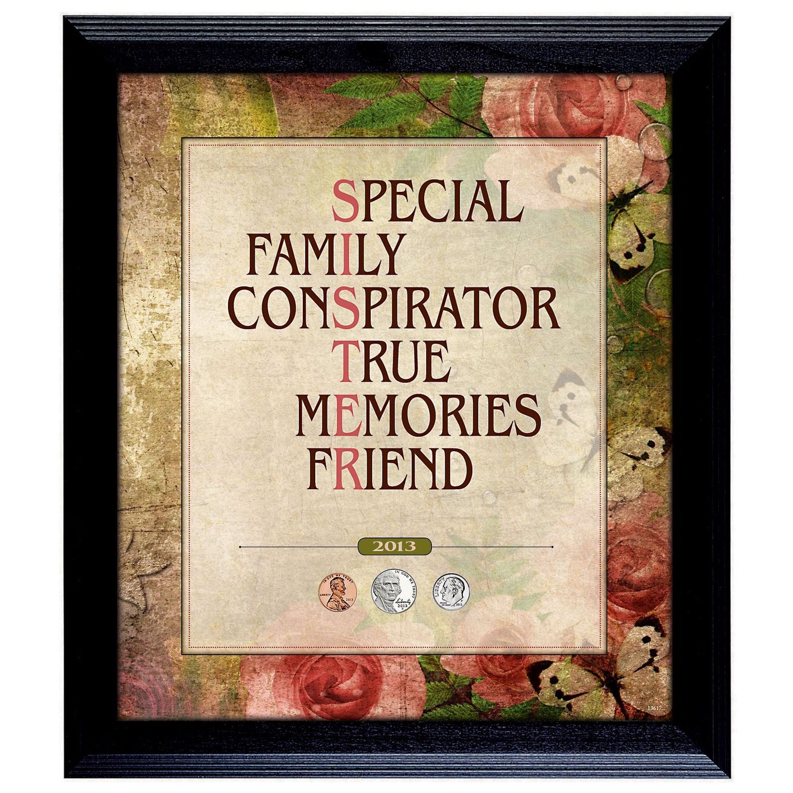 NEW American Coin Treasures Sister Year to Remember Coin Frame 1964