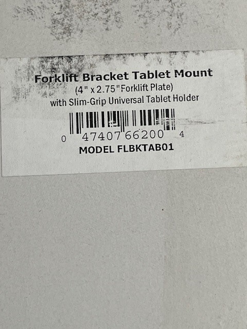 ARKON FLBKTAB01 Robust Forklift Pillar Tablet Mount Retail Black NEW