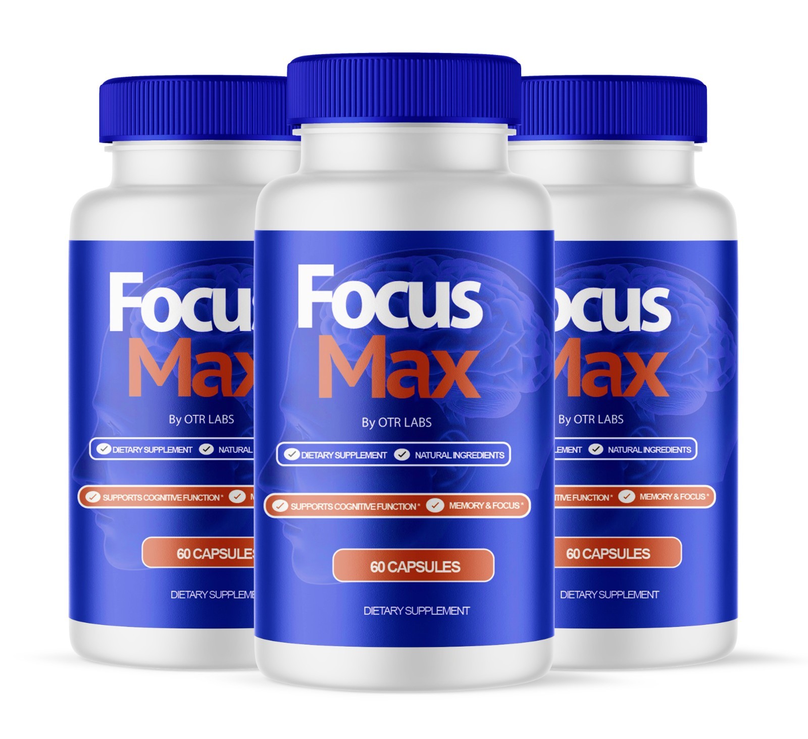 FocusMax Advanced Mind Memory & Cognitive Support 180 Capsules Genuine Focus Max