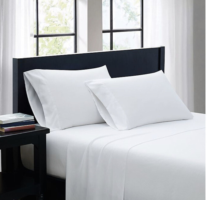SALT Twin Microfiber Sheet Set in White | New Original Package