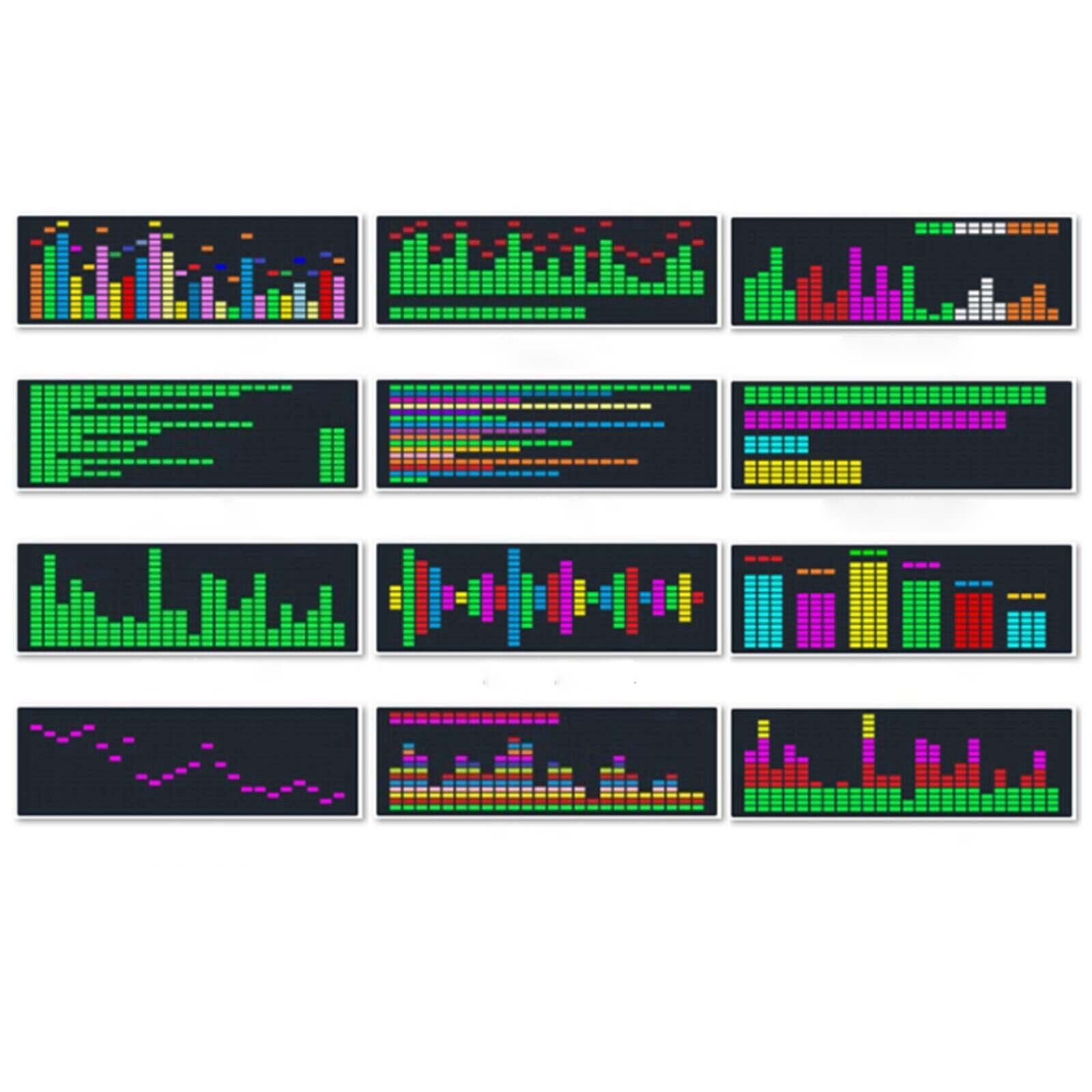 Music Spectrum Analyzer Stereo VU Meter Indicator LED Level Display Amplifier