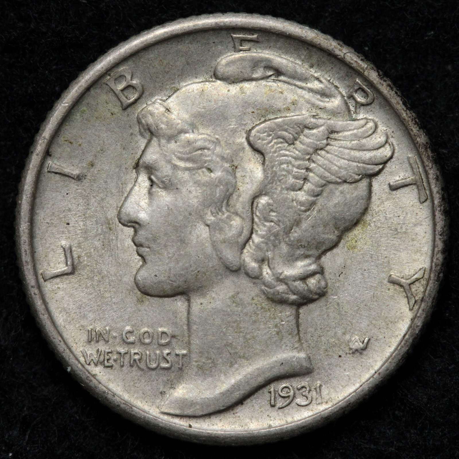 1931 Mercury Silver Dime BU *UNCIRCULATED* MS E307 JSCB