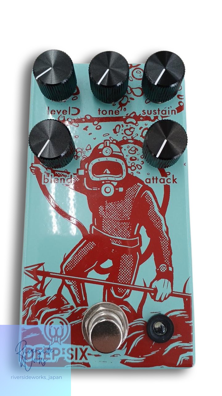 WALRUS AUDIO Deep Six Compressor V3 Effect Pedal for Guitar JP