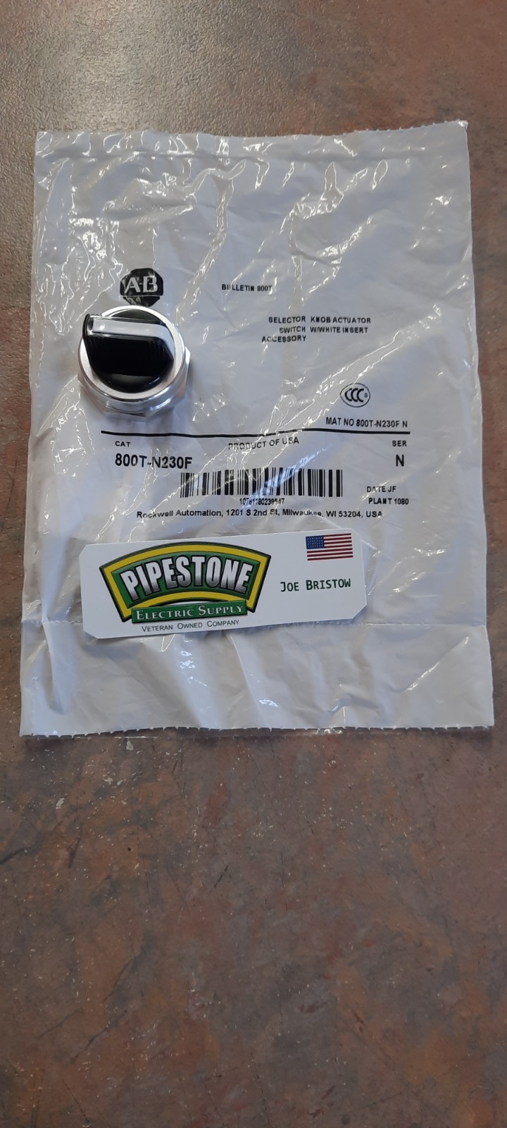 Allen Bradley 800T-N230F Switch 800TN230F     Kentucky Stock