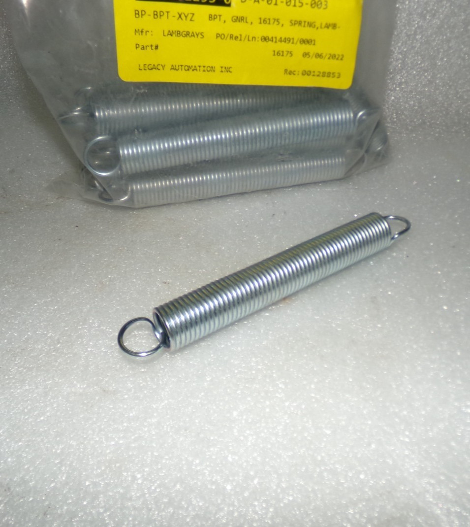 Legacy Automation 16175 Extension Spring LOT OF 12 NEW
