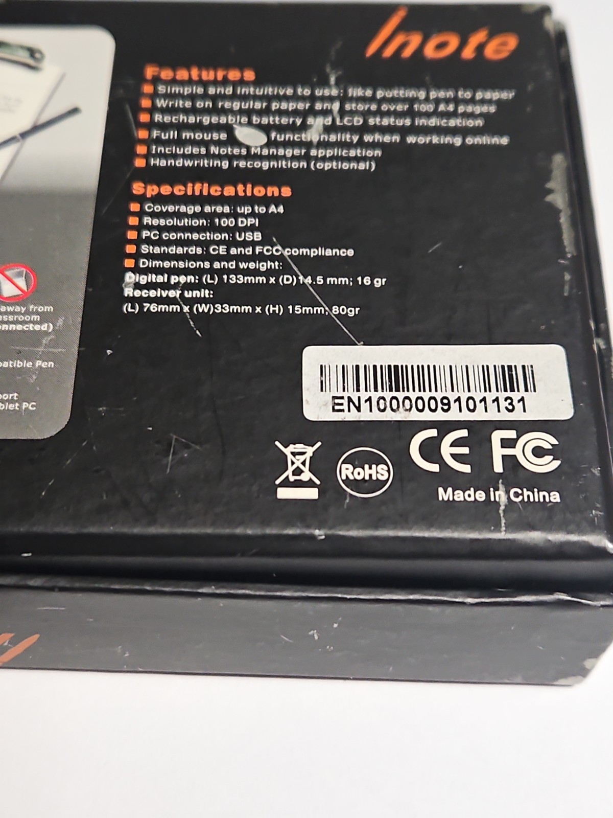 Inote Mobile Note Taker Complete New In Box
