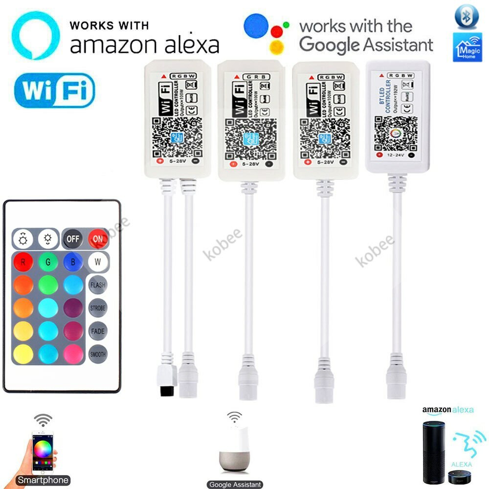 Magic Home Bluetooth WIFI APP USB DC 5V 12V Smart  LED Controller for LED Strip