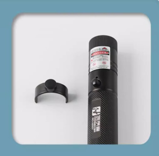 Lens invisible mark recognition pen Type C charging red light durable