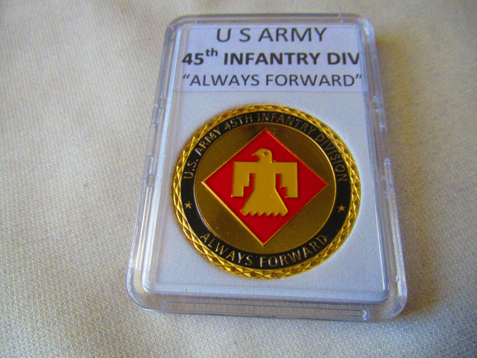 US ARMY 45th INFANTRY DIVISION Challenge Coin