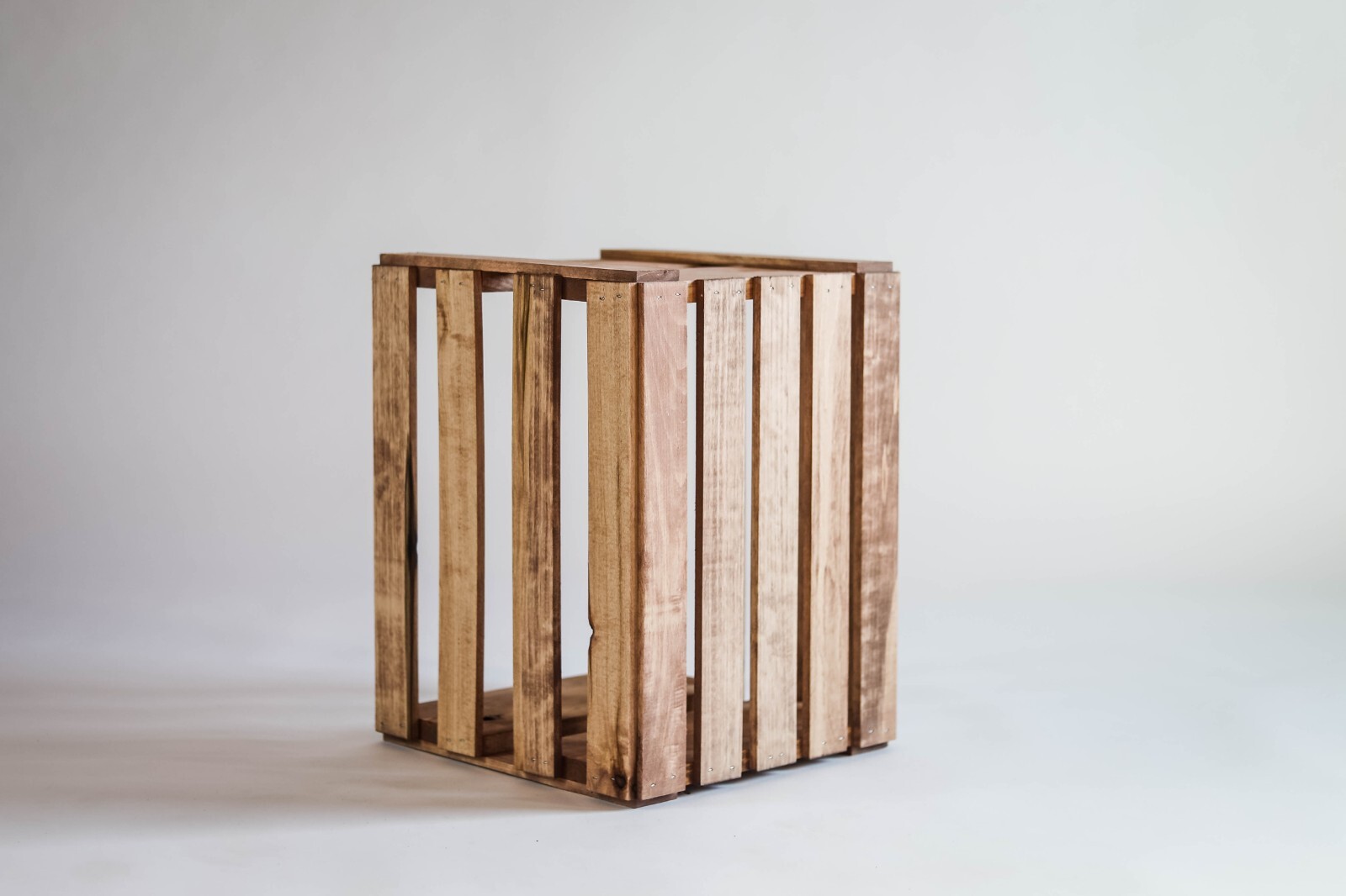 Darla's Studio 66 Vinyl Record Holder Wooden Crate