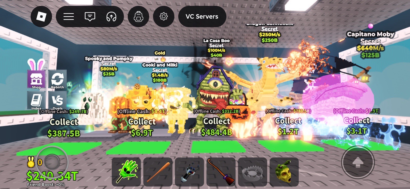 Steal a Brainrot Base | Dragon Cannelloni | La Casa Boo | Cooki and Milki + more