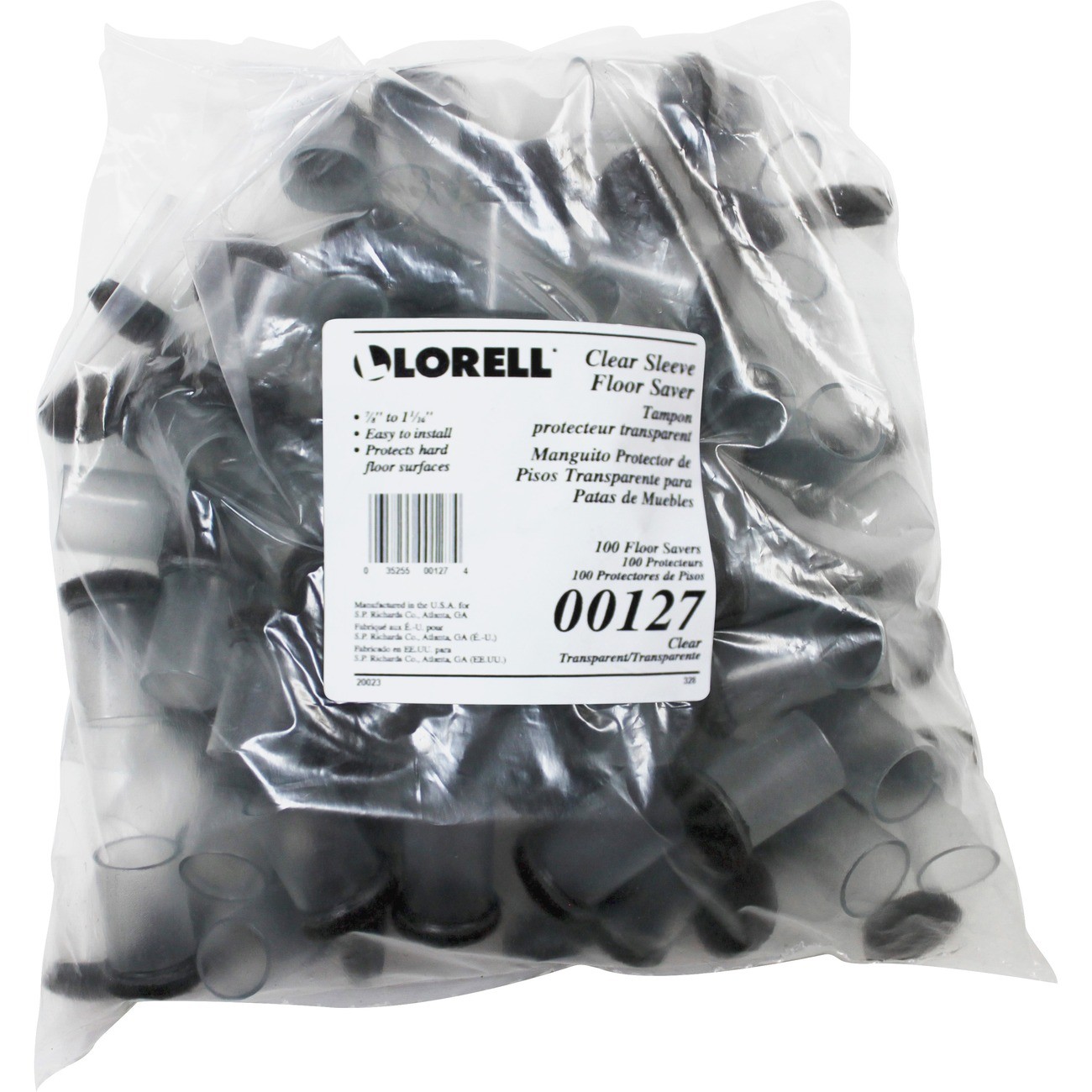 Lorell Clear Sleeve Floor Protectors (llr-00127) (llr00127)
