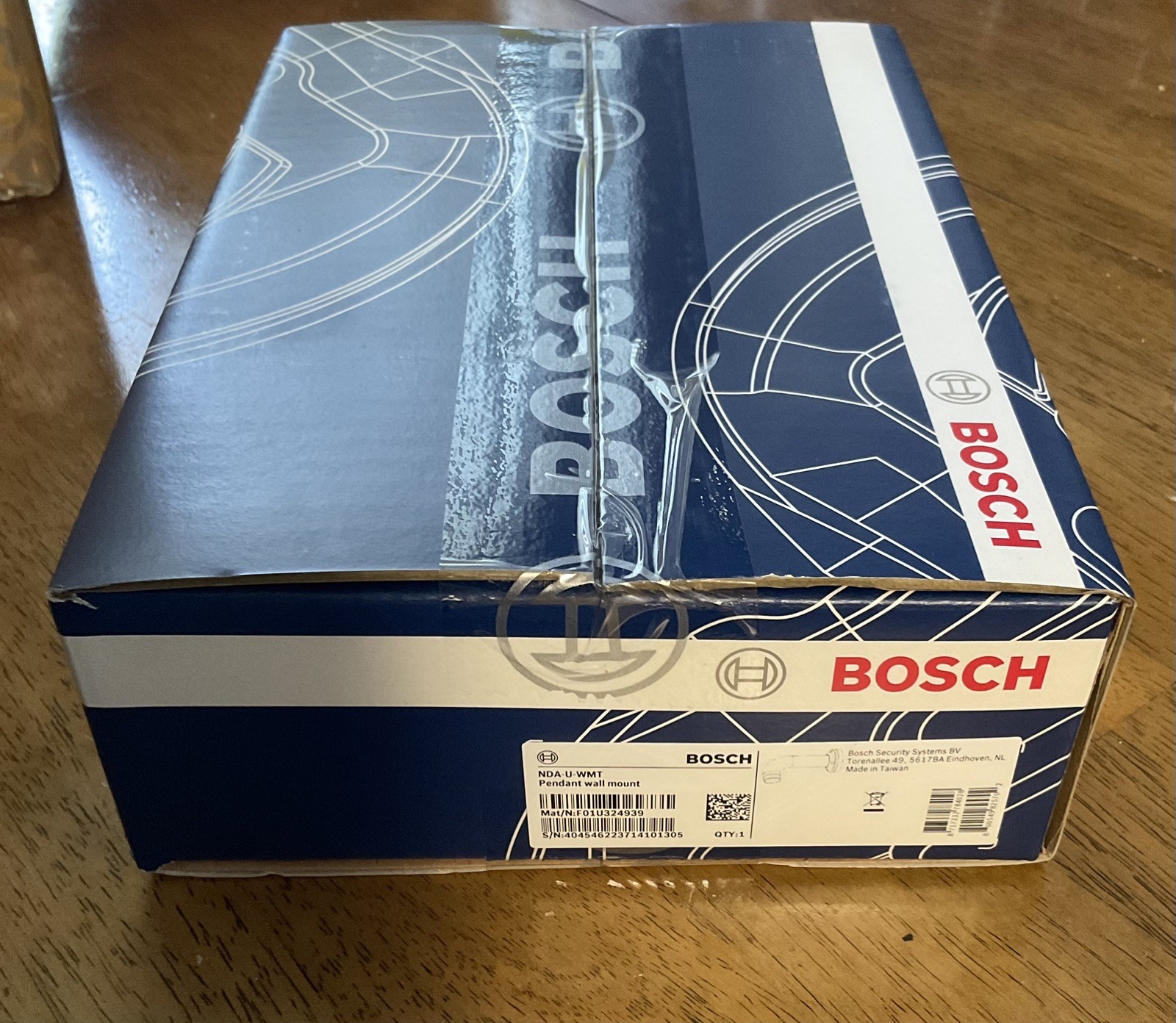 NEW Bosch NDA-U-WMT Universal Pendant Wall Mount For Dome Camera Security System