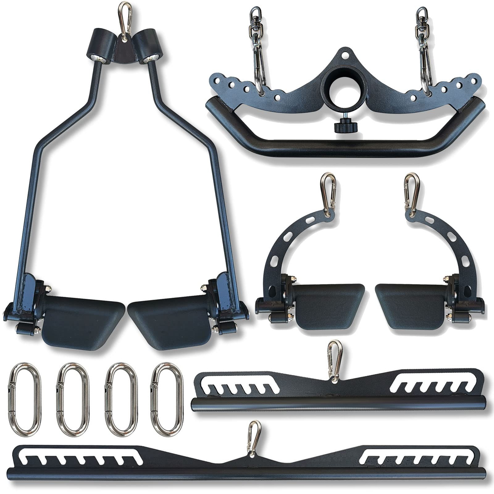 LAT Pulldown Attachments for Cable Pulley System Machine, T-bar Row Landmine ...