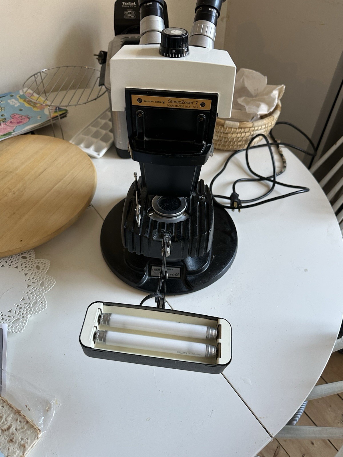 Gem Instruments Gemolite Mark V Microscope with B&L Optics – Stereo Zoom 7