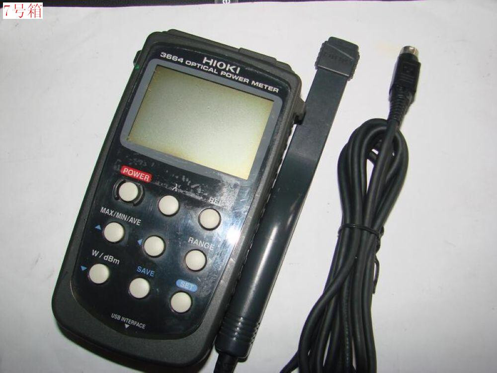 HIOKI 3664 Optical Power Meter W/ 9742 Beam Laser Optical Sensor