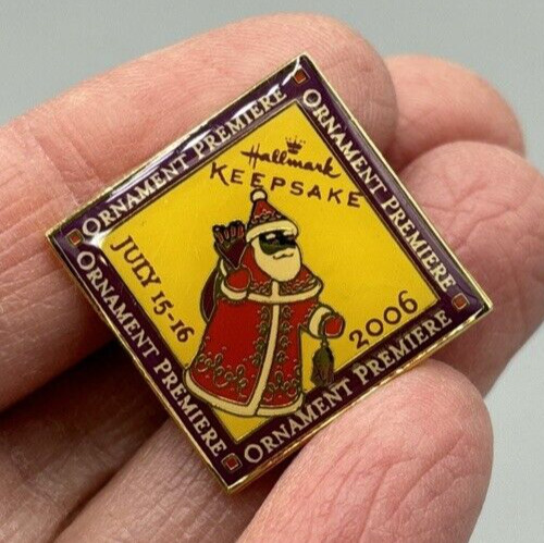 Hallmark Lapel Pin 2006 Ornament Premiere