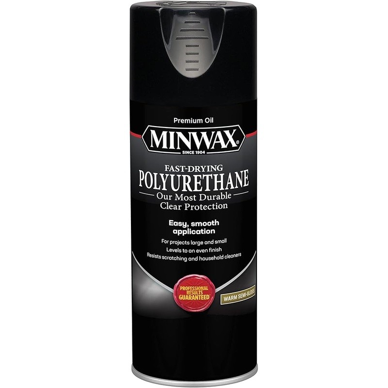 Fast Drying Polyurethane Wood Finish Clear Spray Durable Protective Coating New