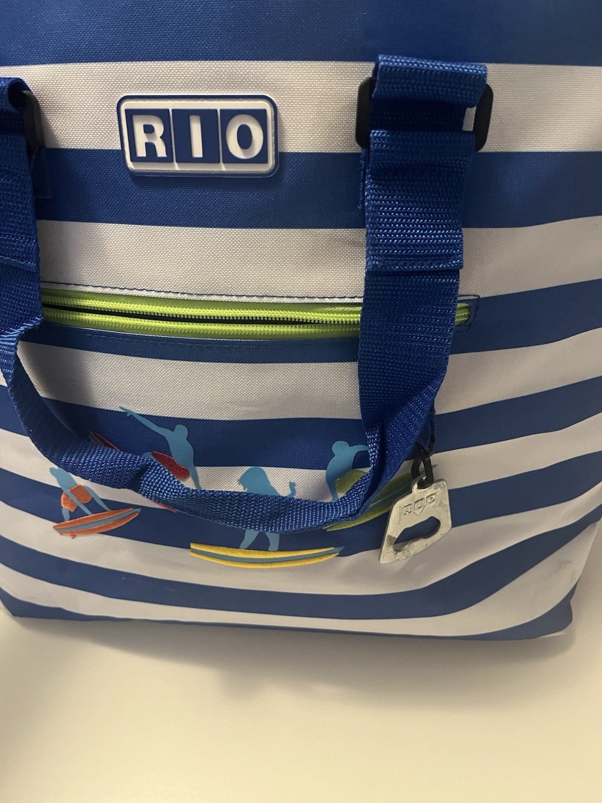 Rio Beach Red Insulated Cooler Tote #sumner #cooler