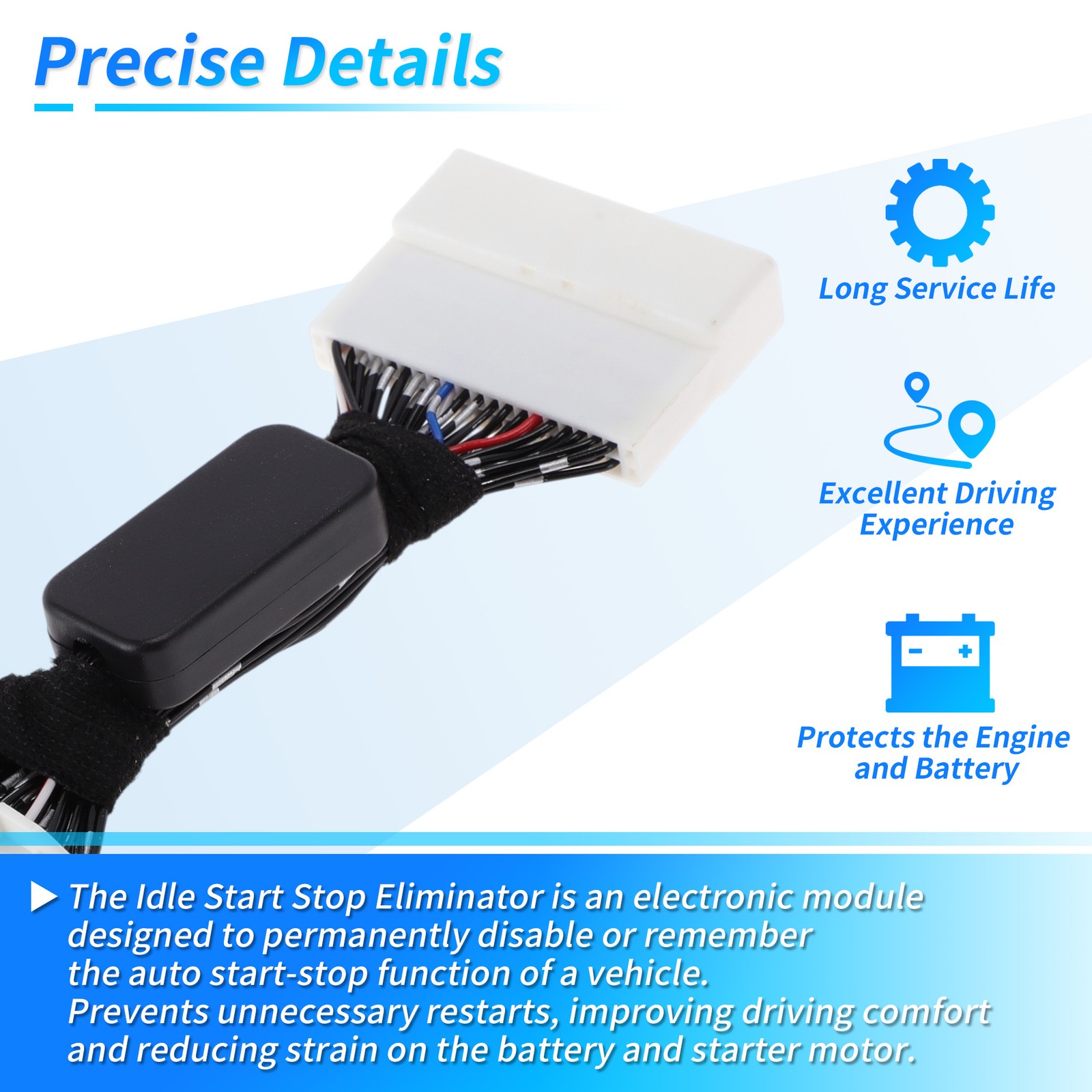 Auto Start Stop Eliminator for Hyundai Santa Fe 21-23 Auto Start Stop Disable