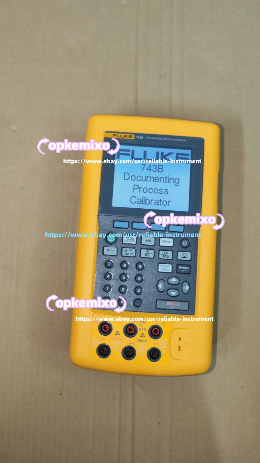 Fluke 743B Documenting Process Calibrator**UPS or DHL