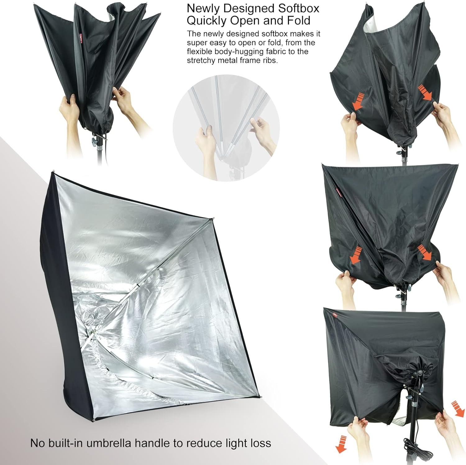 Versatile Photography Light Kit with Backdrops: Ideal for Studio & Outdoor Use