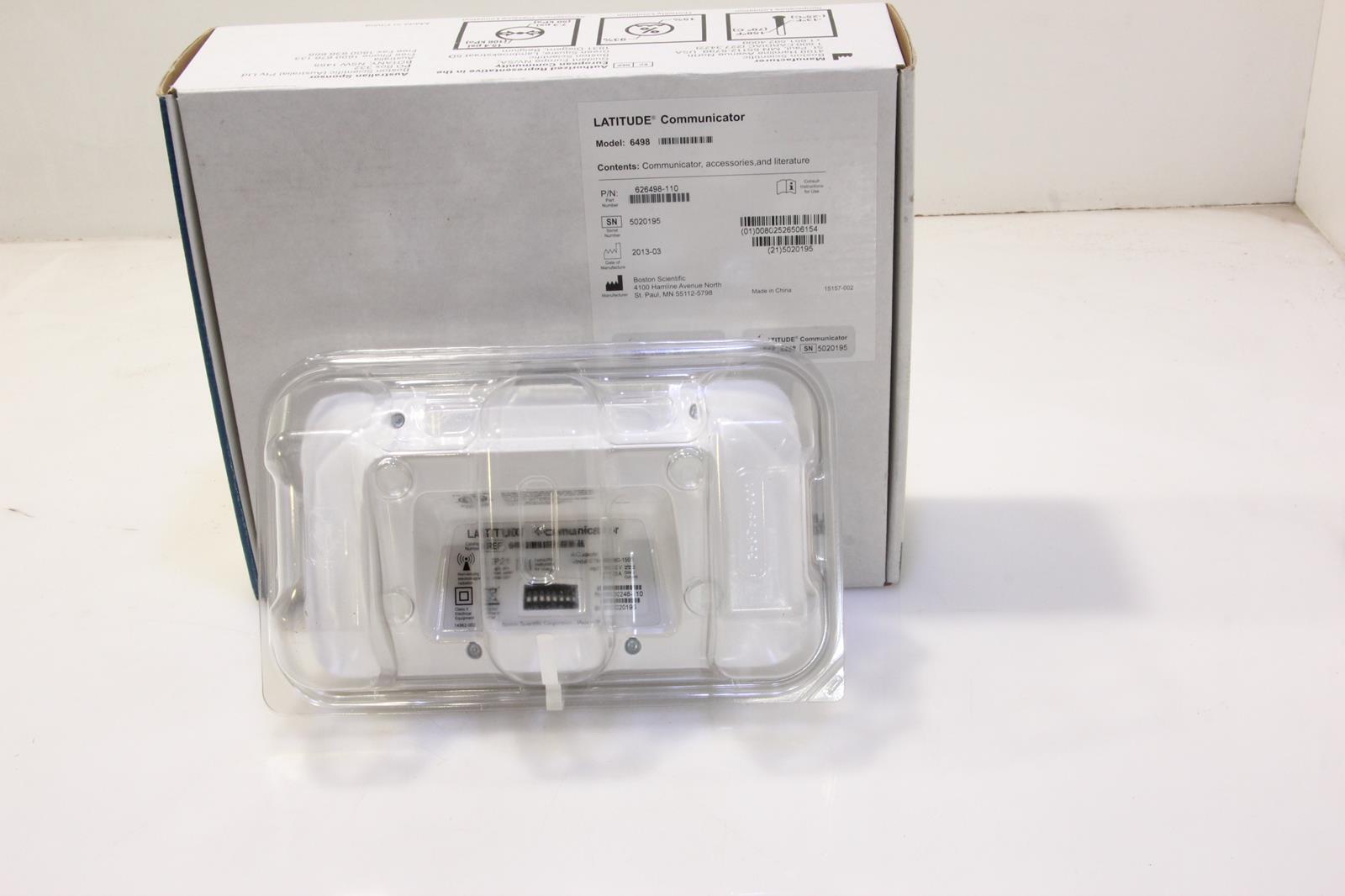 NEW BOSTON SCIENTIFIC 6498 Latitude Communicator-WirelessMonitorSystem.SKU219326