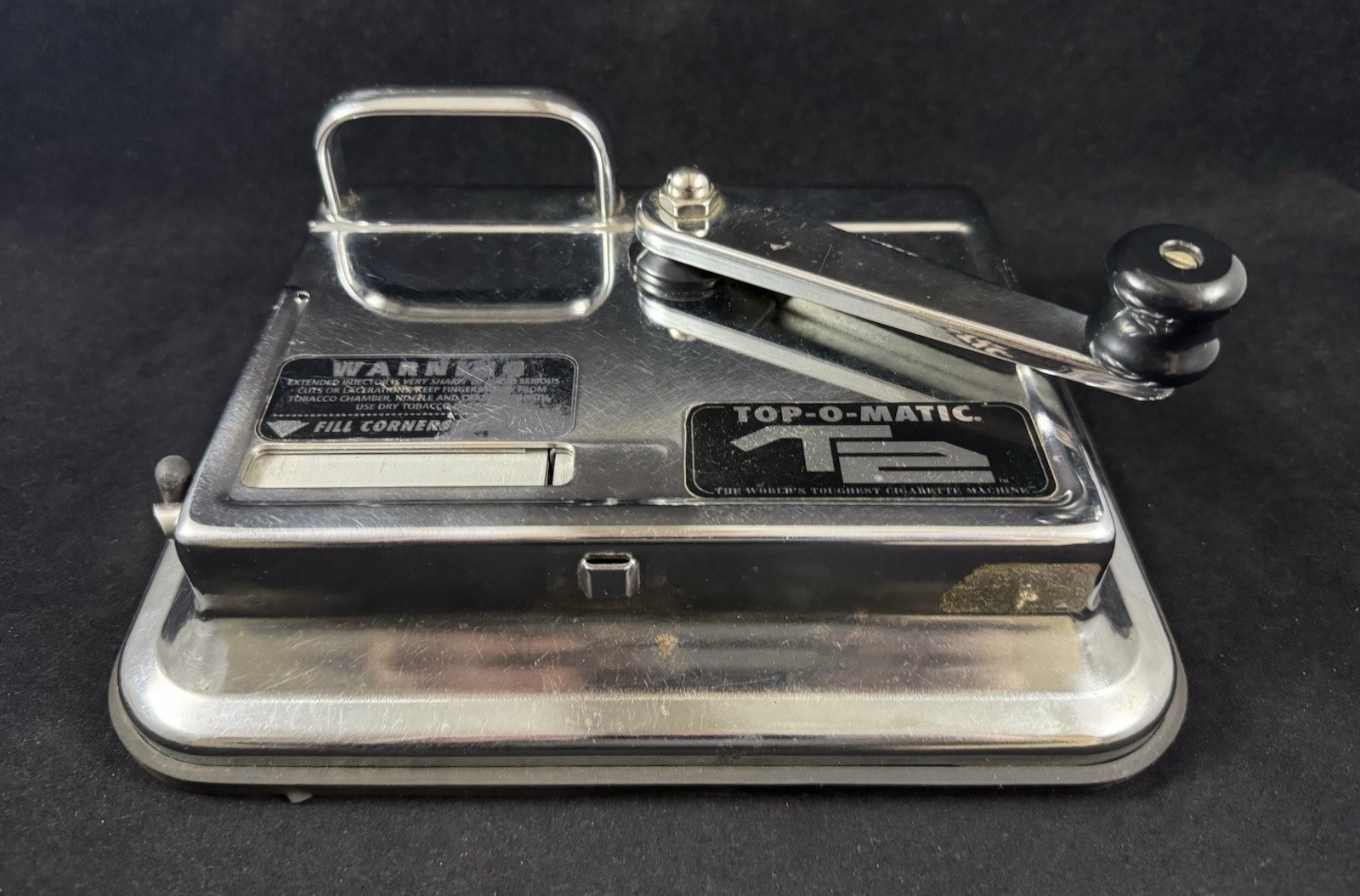 Vintage Top-O-Matic T2 Cigarette Rolling Machine