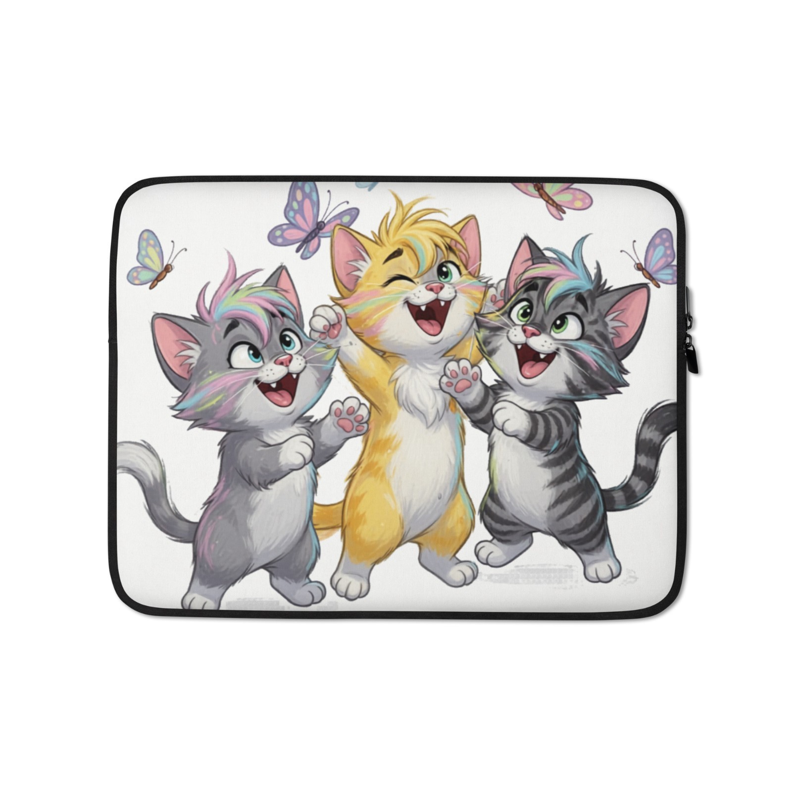 Happy Kittens Laptop Sleeve
