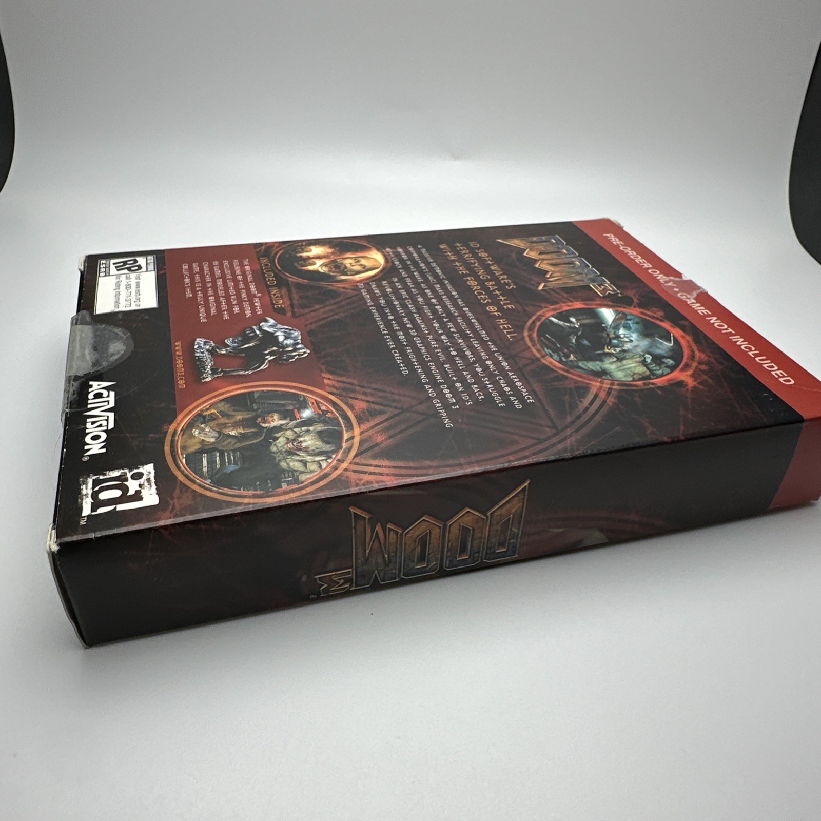 Doom 3 Pre-Order Box Only for PC (No Game or Extras)