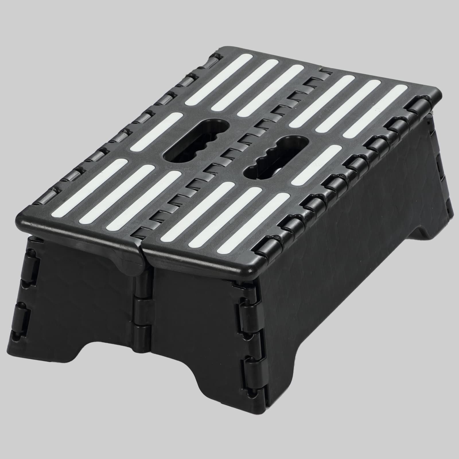 Portable Folding Step Stool, 5 inch Lightweight Anti-Skid Stepping Stool, Non...