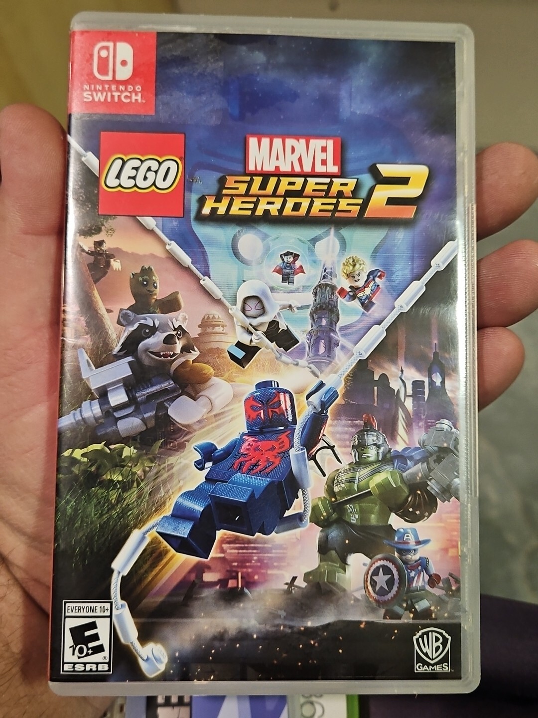 Replacement Case ONLY for LEGO MARVEL SUPER HEROES 2 - Switch Box