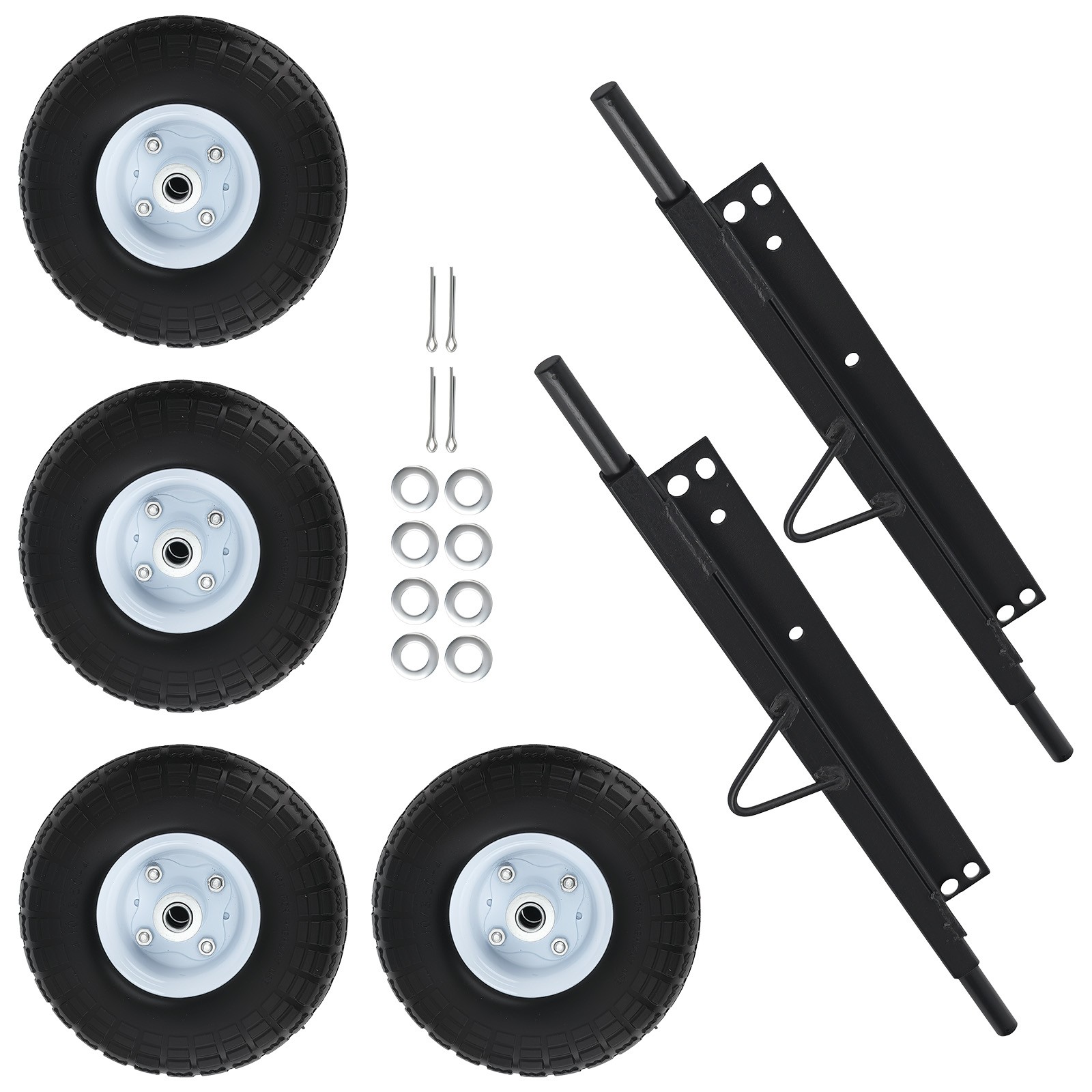 4* wheels kit with Tires& bearings for Honda Generator EU3000is 06423-ZS9-020AH