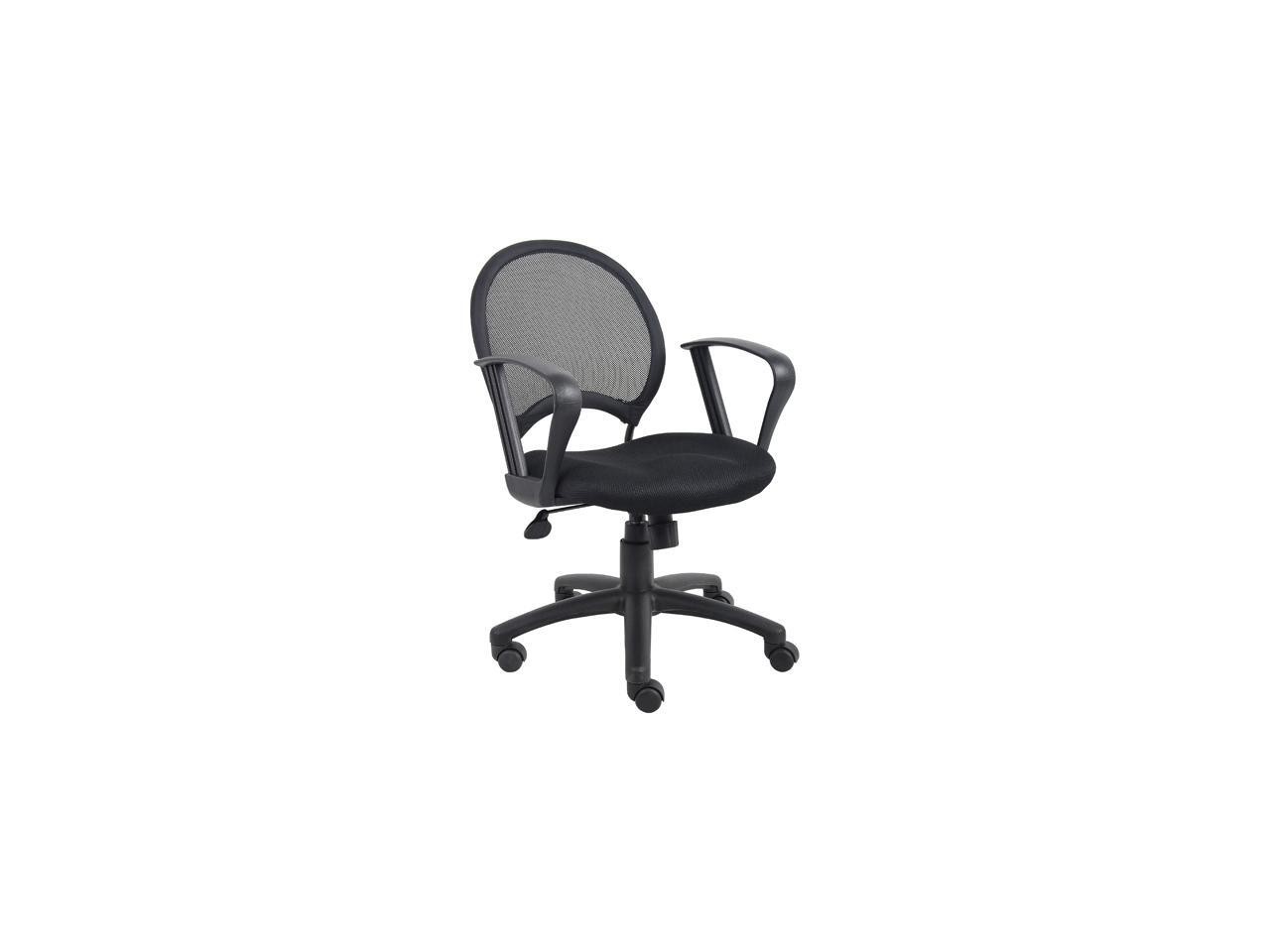 Boss B6217 Mesh Chair with Loop Arms