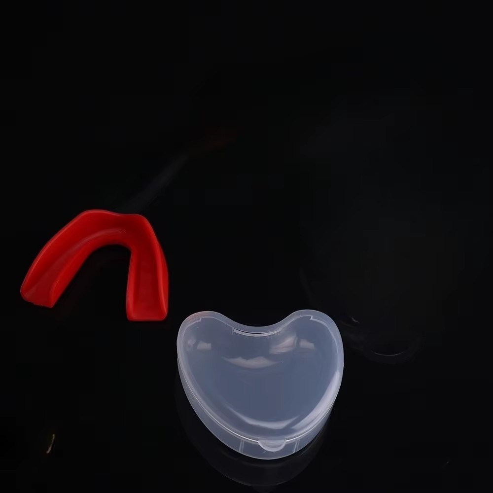 Sports Tooth Silicone Mouth Guard Boxing Protector Anti-Wear Free Shaping Taekwo