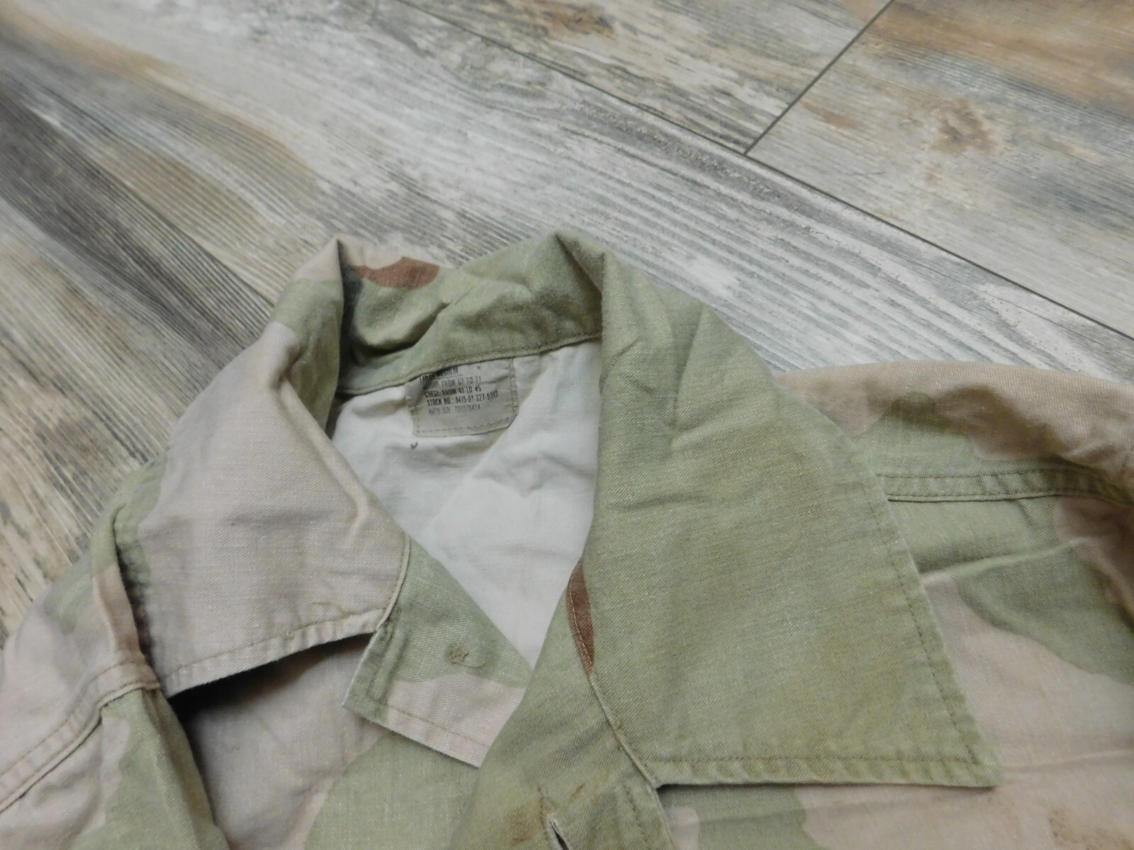 US NAVY SEABEES DCU COAT TOP SIZE LARGE - REGULAR